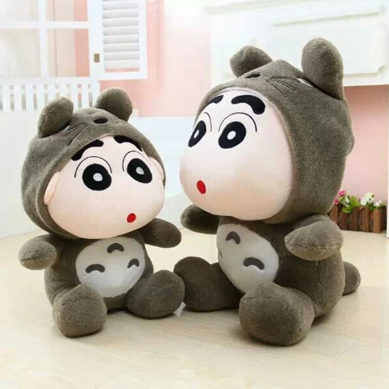 

1pcs 35cm HOT sale Japan crayon Little new Shin-chan Cosplay Totoro dolls Stuffed plush toys dolls children gifts!