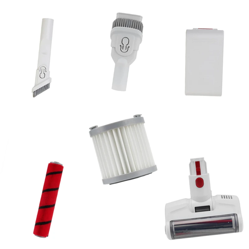 

Battery Pack Cleaning Main Roll Brush HEPA Filter for Xiaomi JIMMY JV51 Handheld Wireless Vacuum Cleaner Spare Parts Accessories