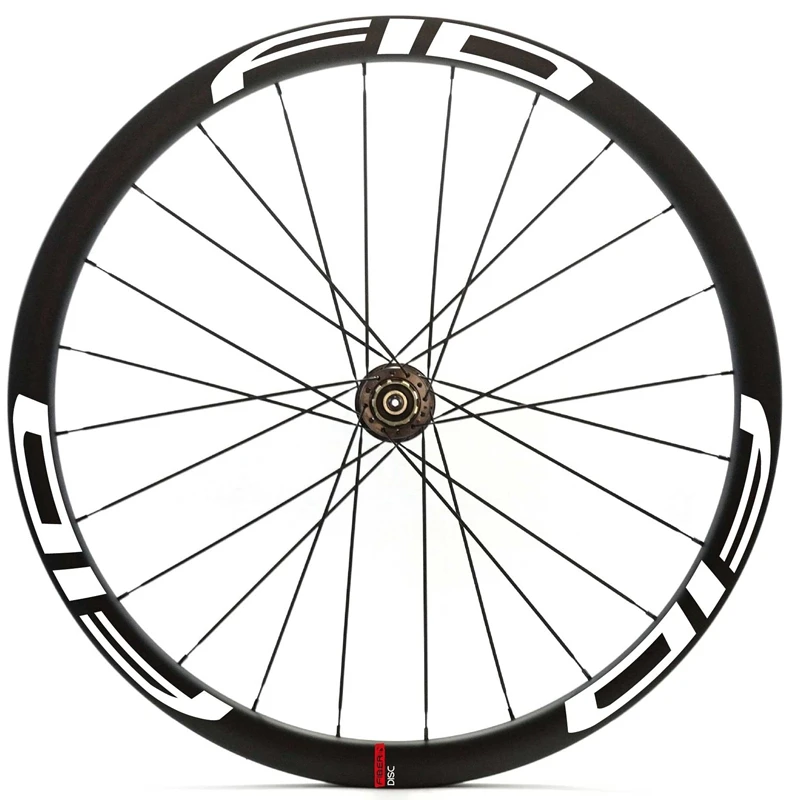 Велосипед 700C 35 мм Clincher Carbon вилсет под дисковый тормоз безкрюковые колеса