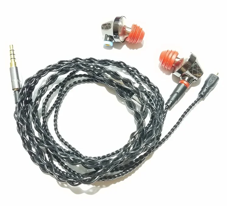 Новая технология SENFER DT6 пьезоэлектрические наушники баланс арматура Earburd динамический PK ie80S ie800 MMCX кабель гарнитура V90