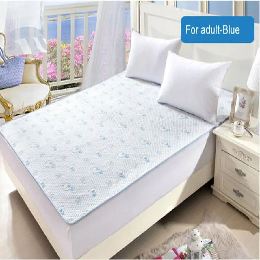 twin bed reusable and waterproof sheet protector breathable adult bed protector sheet for baby