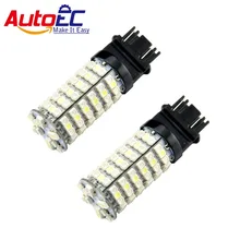 Autoec 50X T25 3157 120smd 1210 3528 3356 3456 3357 12 В белый+ желтый двухцветный интенсивность башня остановить световой сигнал# LE11