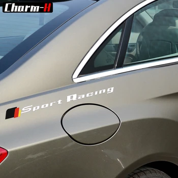 

1 Piece Reflective Side Rear Fender Sport Racing Graphics Logo Bumper Decal Stickers for Mercedes Benz W205 W212 W204 W203 AMG