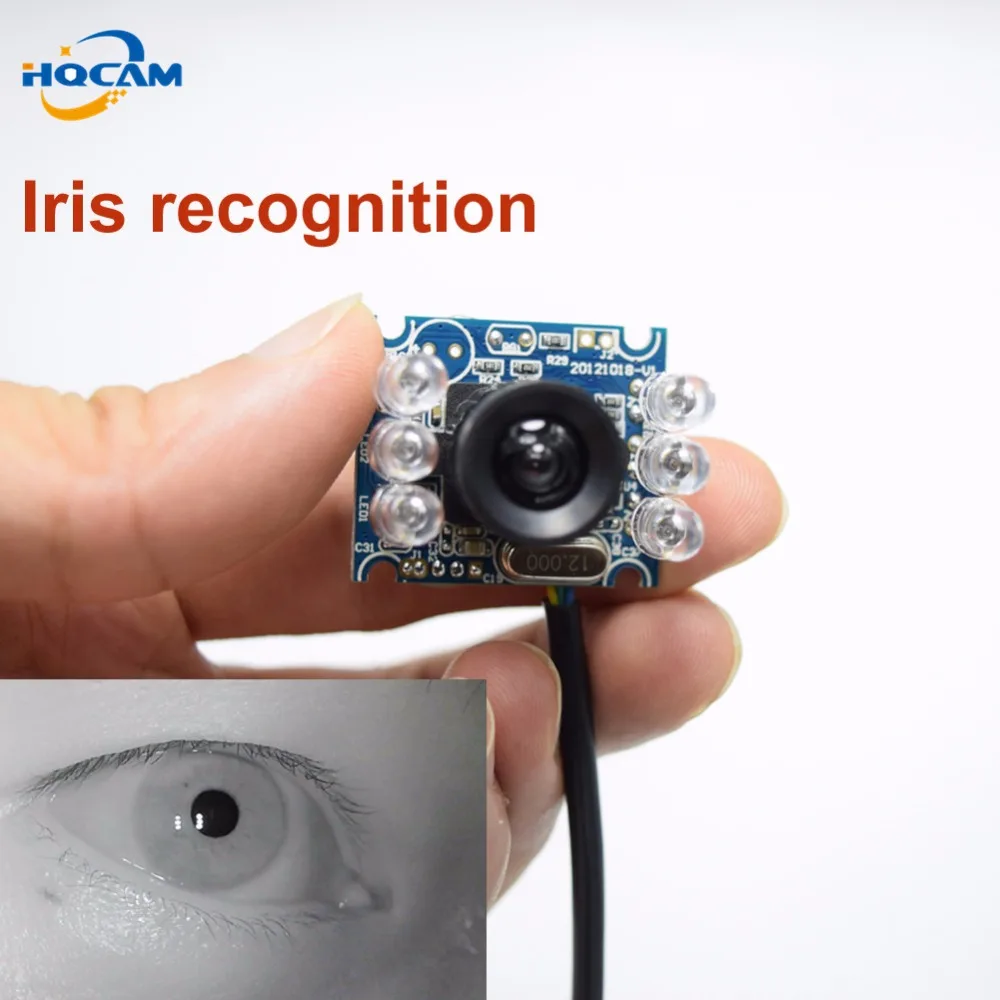 

HQCAM 720P IR MINI USB Camera USB Infrared night vision mini camera Face recognition iris recognition 850nm narrow band effect