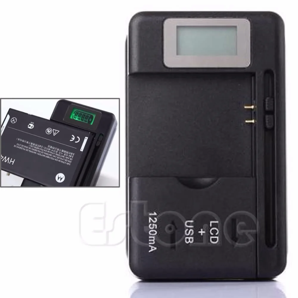 

1 PC Universal Mobile LCD Battery Charger LED Indicator Screen For Cell Smart Phone