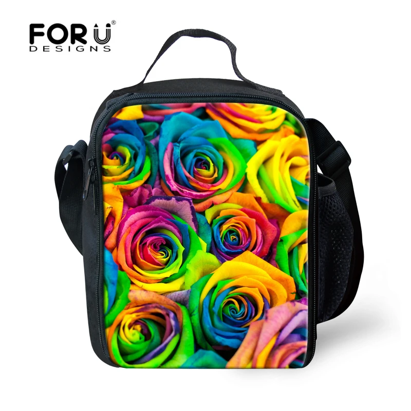 flower lunch bag