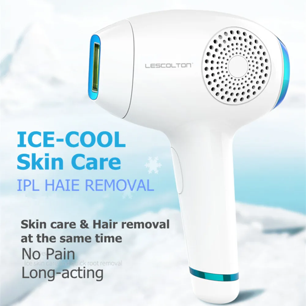 

Painless Home Use WPL ICE Cool Permanent Hair Removal for Women Integrated 350,000 Flashes Touch LCD Screen laser hair removal