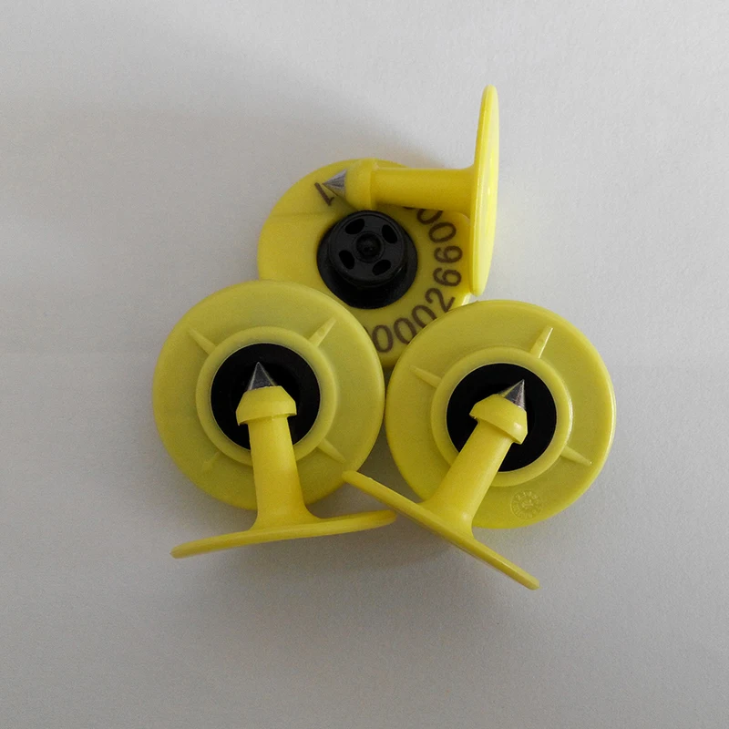 

Animal identification Rfid Ear tag Tpu 134.2KHz rfid chip ID tags for livestock cattle management pet ear tag rfid earring tag