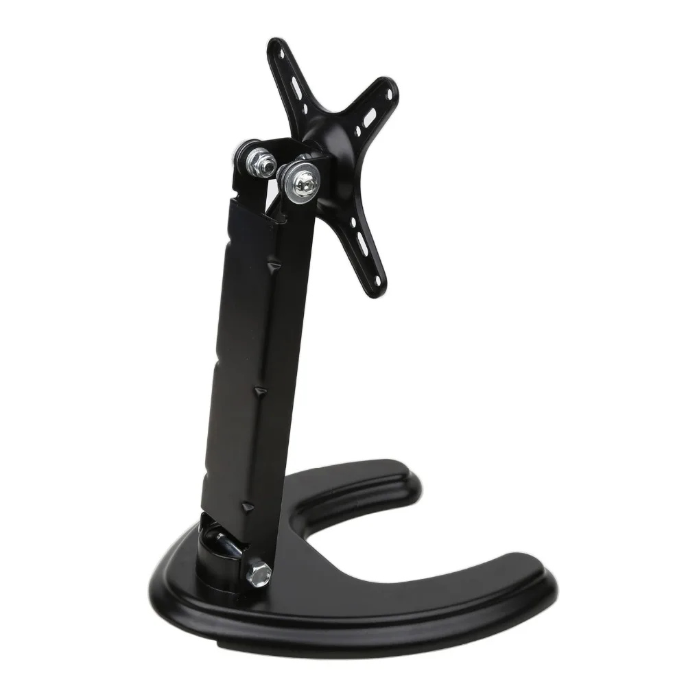 Wearson 14-24inch 180 Degree Adjustable LCD Monitor Stand Mount Folding VESA Monitor Stand With VESA Hole 75x75mm 100x100mm (1)