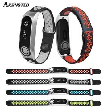 

AKBNSTED Soft Silicone Replacement Strap For Tomtom Touch Watch Wristband Strap Metal Frame Bracelet Accessories For Tomtom