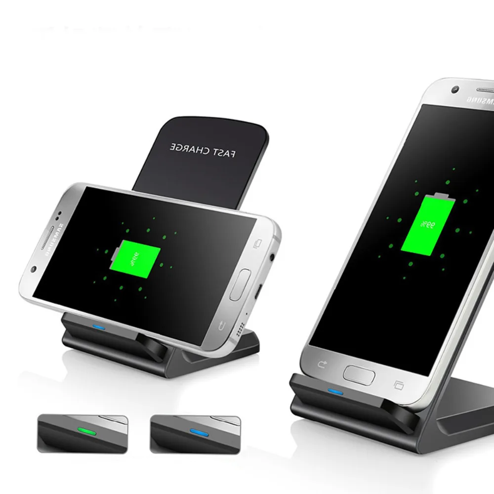 

10W fast wireless charger QC wireless charger for iphone 8 8plus X XR for Samsung galaxy J7 S5 S7 s8 s9 Plus