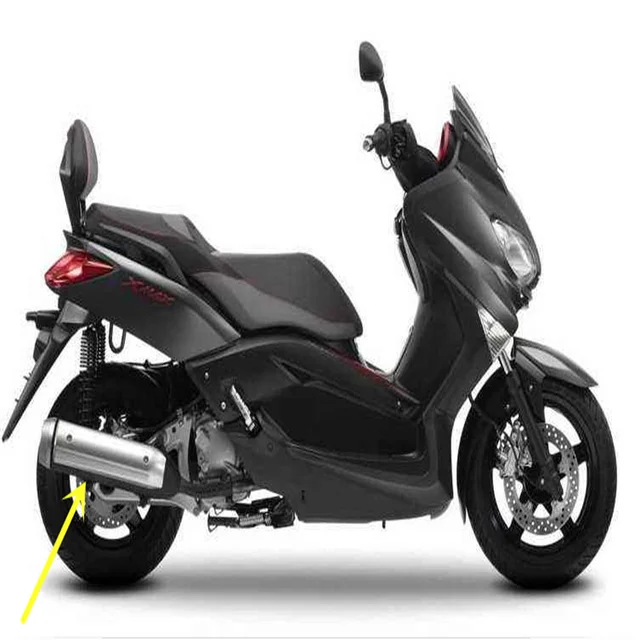 Protezione Para Calore Marmitta Per Yamaha | Compatibile Con X-MAX, X-City, Majesty | Carbonio Look - Foto 4