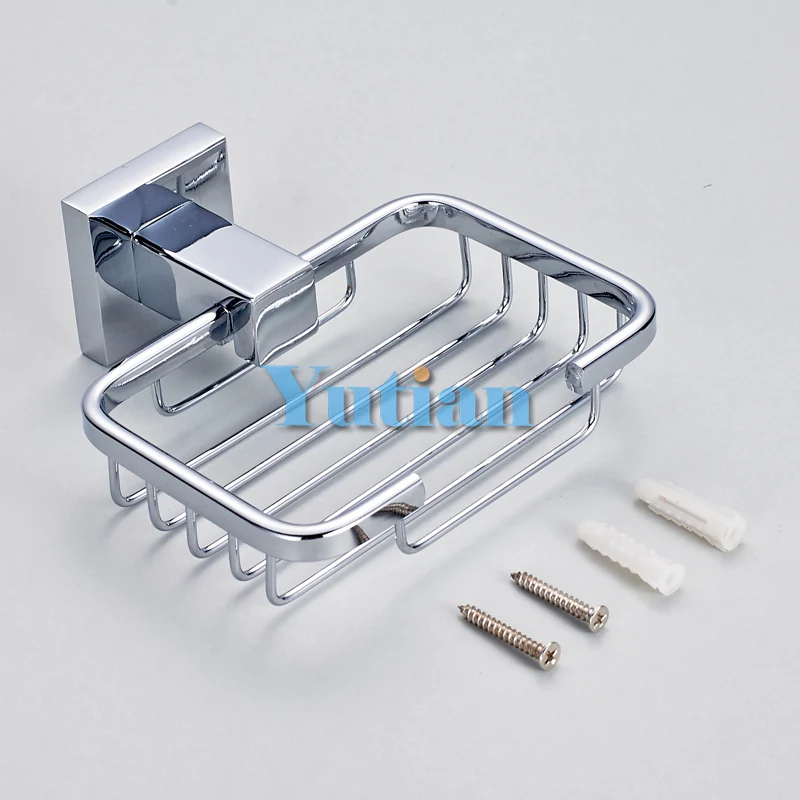 Aliexpress Strongest Practical Design Solid Stainless Solid Stainless Steel Bathroom Accessories Set Soap Dish Basket Free Shipping Yt11390 From Reliable Suppliers On Hotaan China