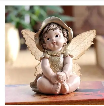 What are some pretty angel figurine statues?