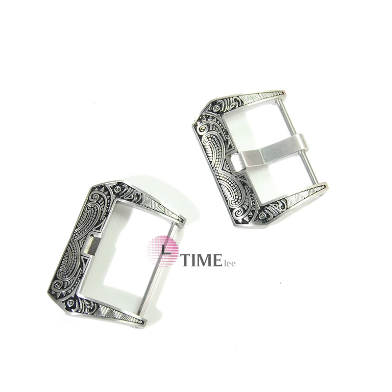 

316L Stainless Steel Watch Strap Clasp 22mm Brushed Watch band Buckle for Panerai