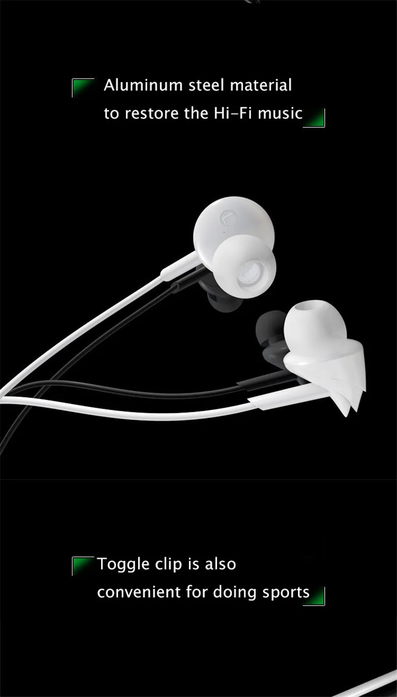 8 Xiaomi mi sport earphone with mic for smartphone