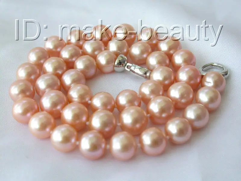 

south sea 9-10mm south sea white pearl necklace 18inch 925s