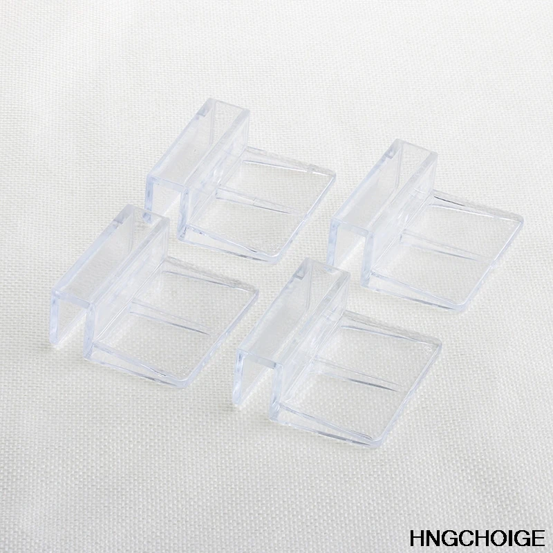 Aquarium Fish Tank Acrylic Clips Glass Cover Support Holders 6/8/10