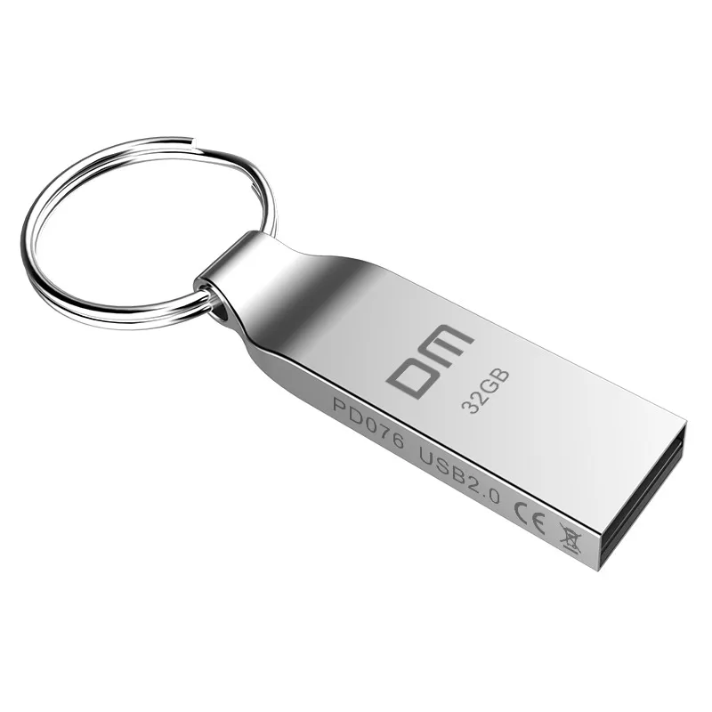 DM PD076 USB флеш-накопитель, 32 Гб металлический Водонепроницаемая Флэшка USB Memory Stick pen Drive реальная емкость USB флеш-накопитель U диск Бесплатная