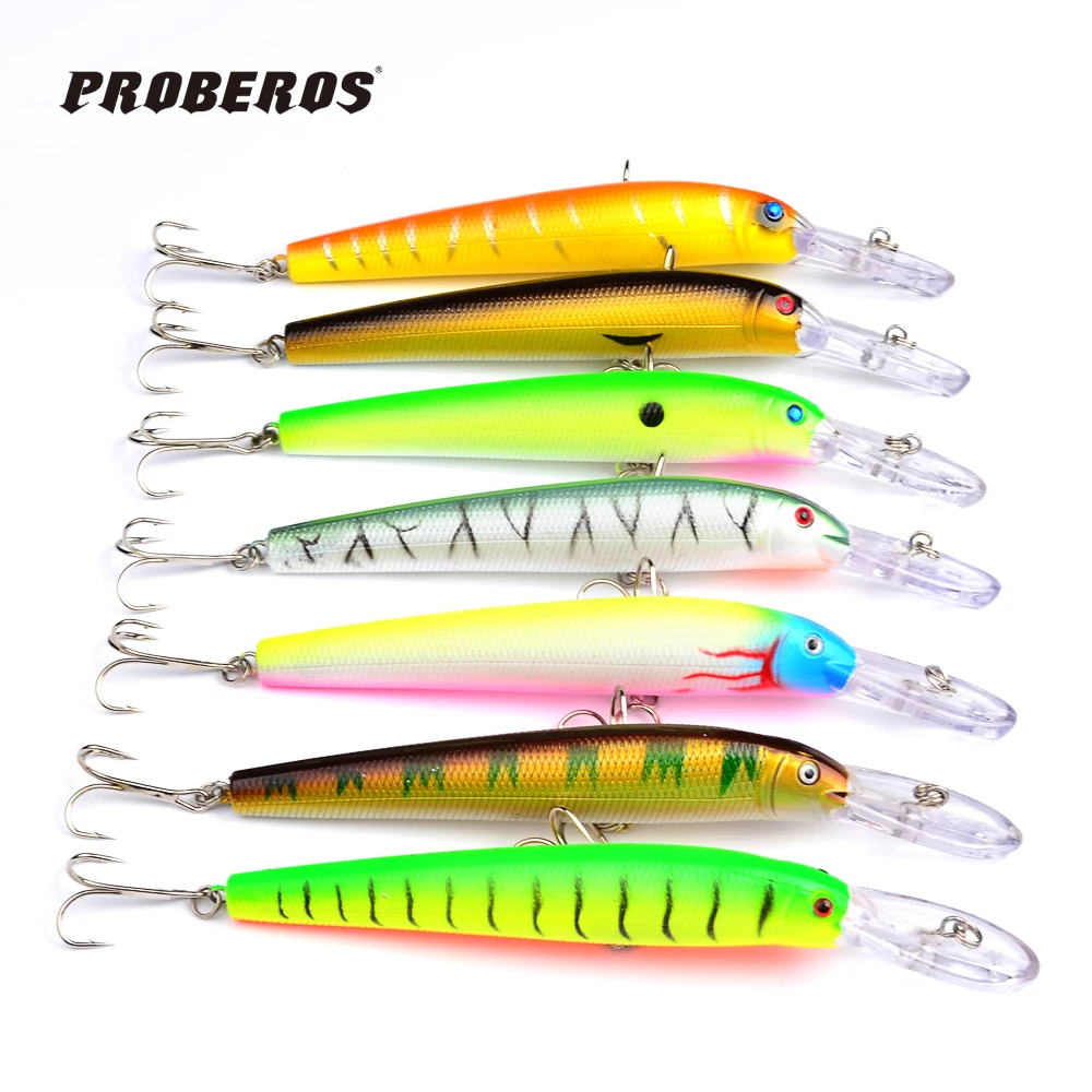 2017 Sale Lake Lure Fly Fishing 7pcs/lot Top Quality Fishing Lures 15