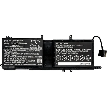 

Cameron Sino 8300mAh Battery For DELL Alienware 15 R3,Alienware 17 R4,ALW17C-D1748 Notebook