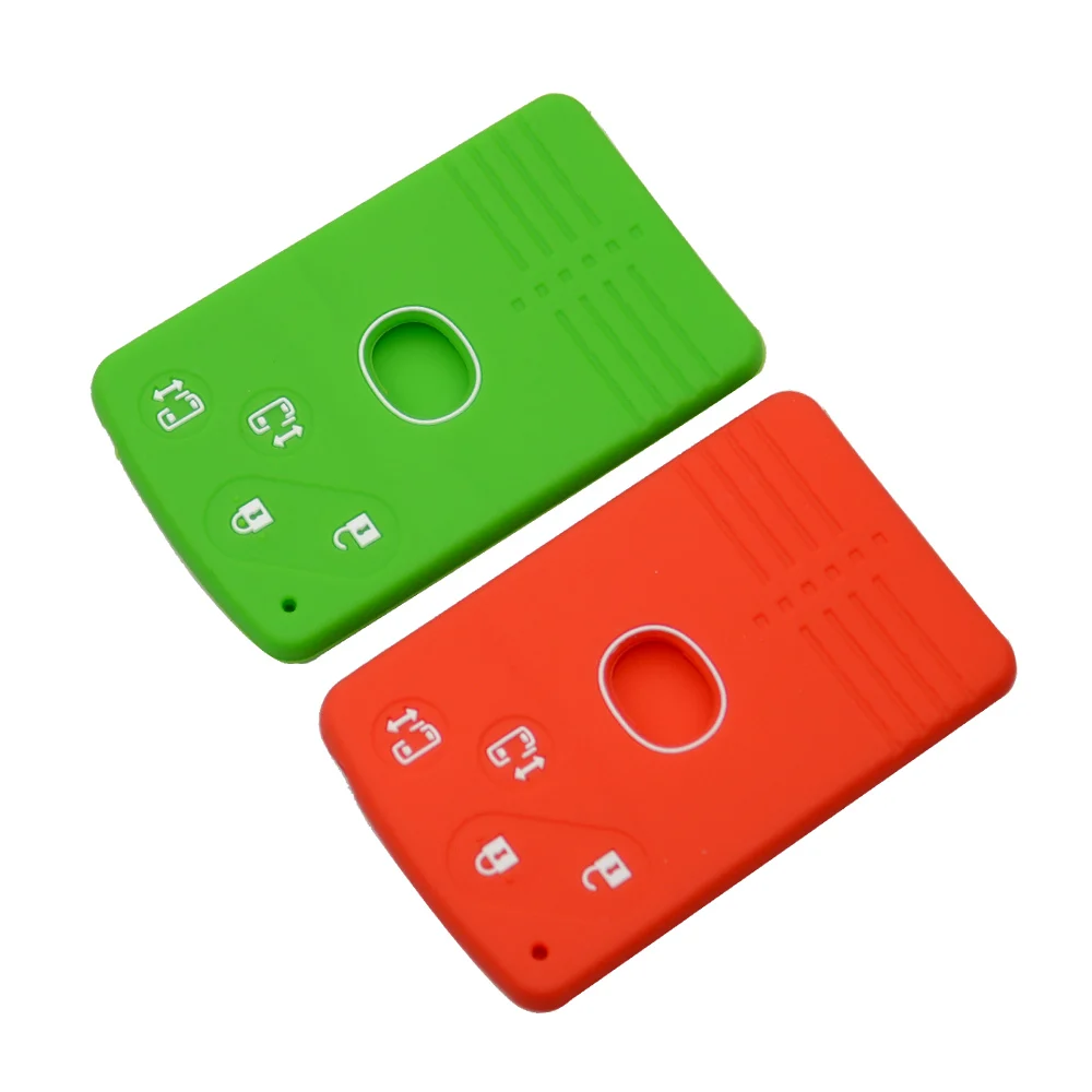 Silicone Rubber Key Fob Cover Skin Set Case For Renault 4 Buttons New Replacement Silica Gel Car Key Shell Protect Free Shipping (4)