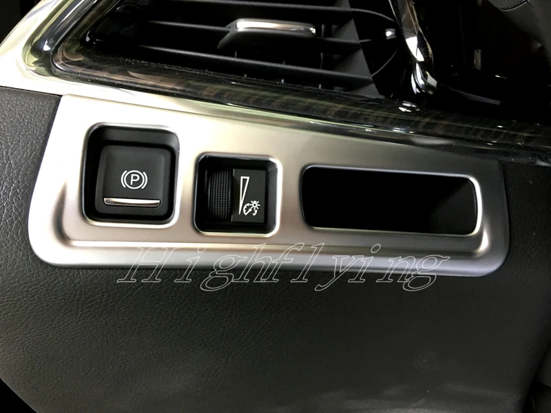 Car Styling Accessories ABS Matte Electronic Parking Brake Switch