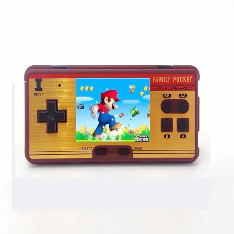 

Mini Retro Portable Handheld Game Player Family Pocket Built In 638 Games 8 Bit Portable Video Console Durable Best Gift