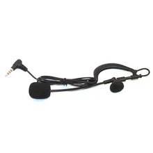 Curvetta jack da 3.5mm Auricolare Con Microfono Per Vnetphone Ejeas V6 V4 FBIM V2-500C Bluetooth Citofono Del Casco del Motociclo del Interphone