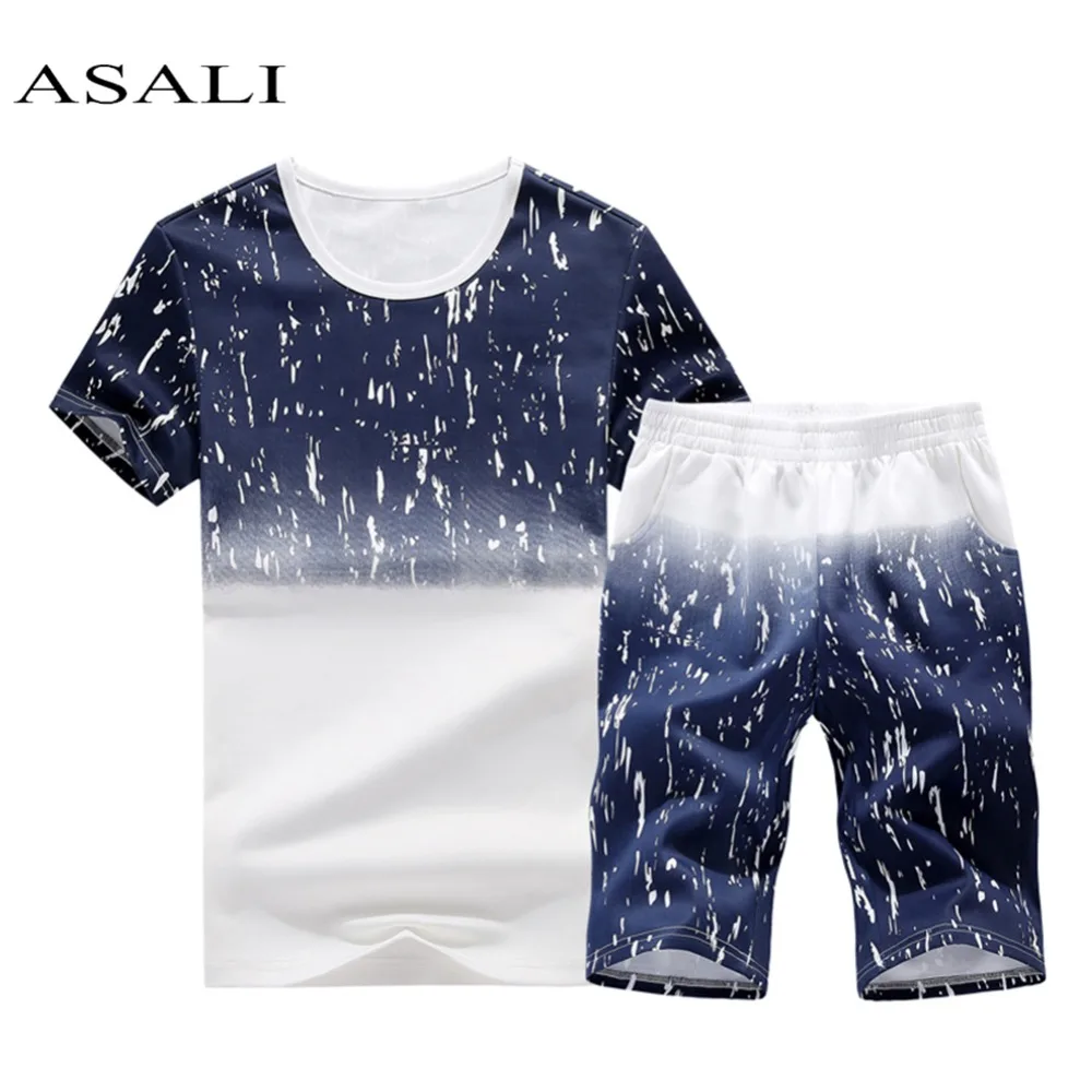 mens tracksuit shorts set