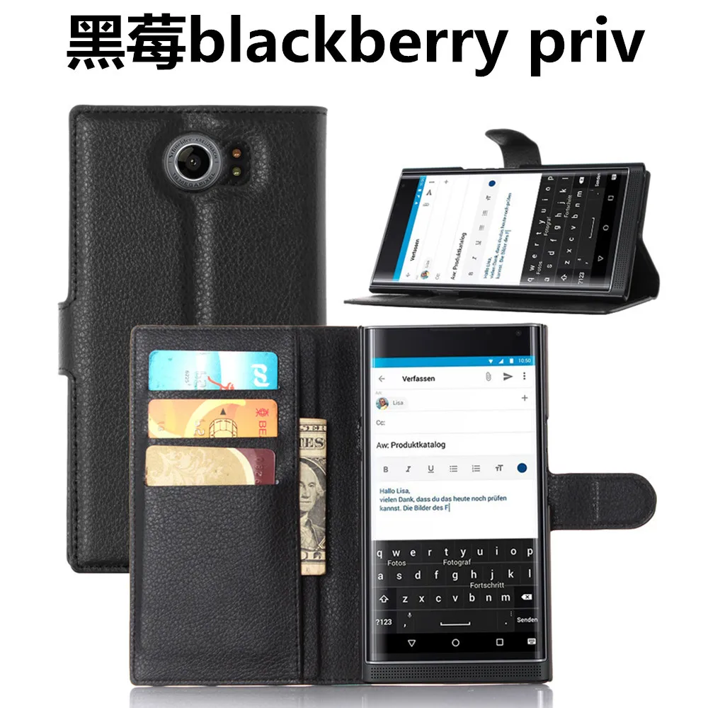 Заводская цена для blackberry priv (Blackberry Венеция) премиум сумки Best качество PU кожаный