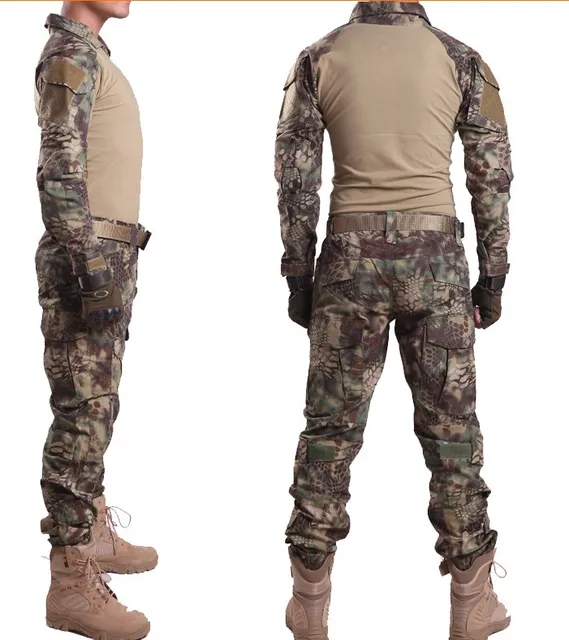 Kryptek Mandrake Green Gen2 Combat uniform Tactical gear shirt and pants Army Training Hunting