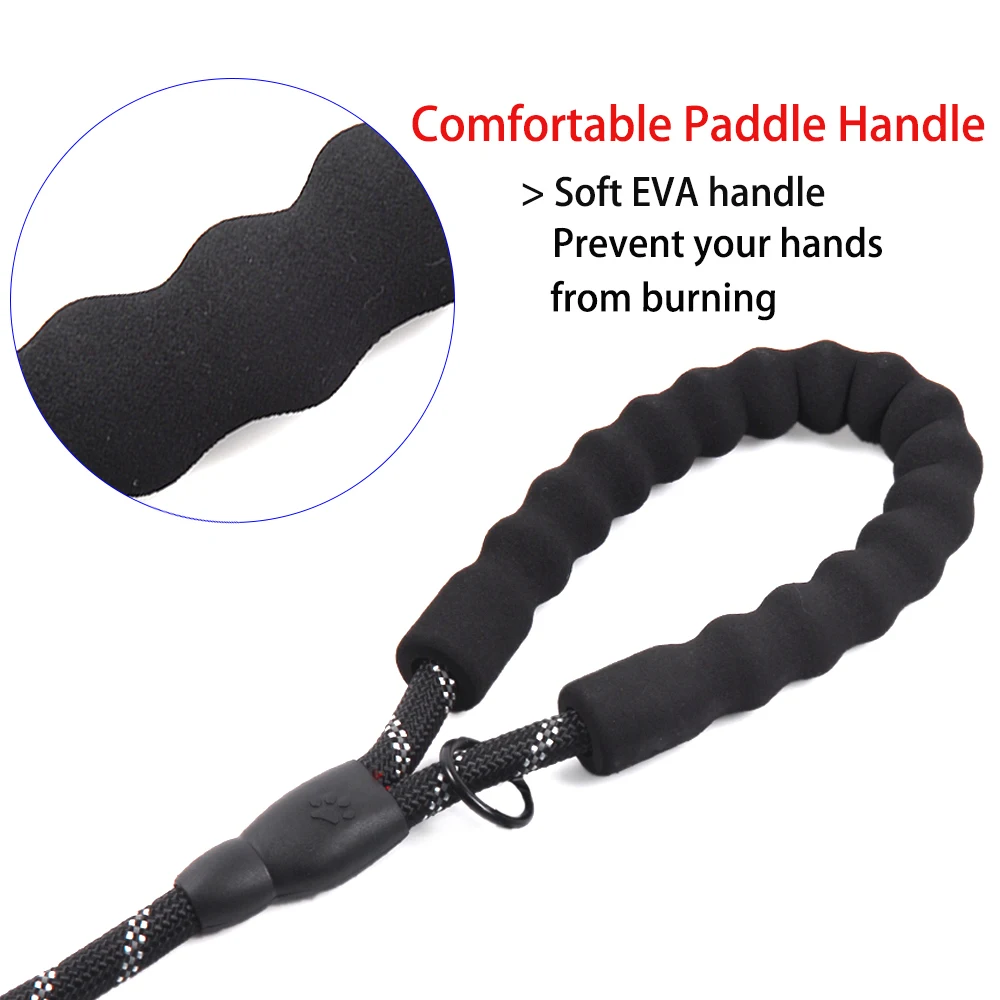 Dog Leash Rope Reflective Dog Leashes For Medium Large Dogs Running Durable Nylon Dog Leash Collar Harness Pet Leads Accessories (11)
