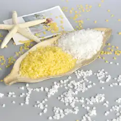 Натуральный белый/желтый пчелиный воск DIY кремы лосьоны для губ Бальзамы мыло изготовление материала