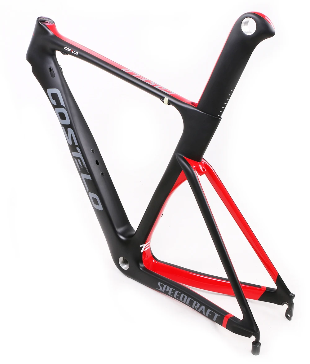 Discount Costelo Speedcraft Road Bicycle Carbon Frame T1000 UD Carbon bike Frame Matte/Glossy bicicleta carbono bici telai in carbonio 16