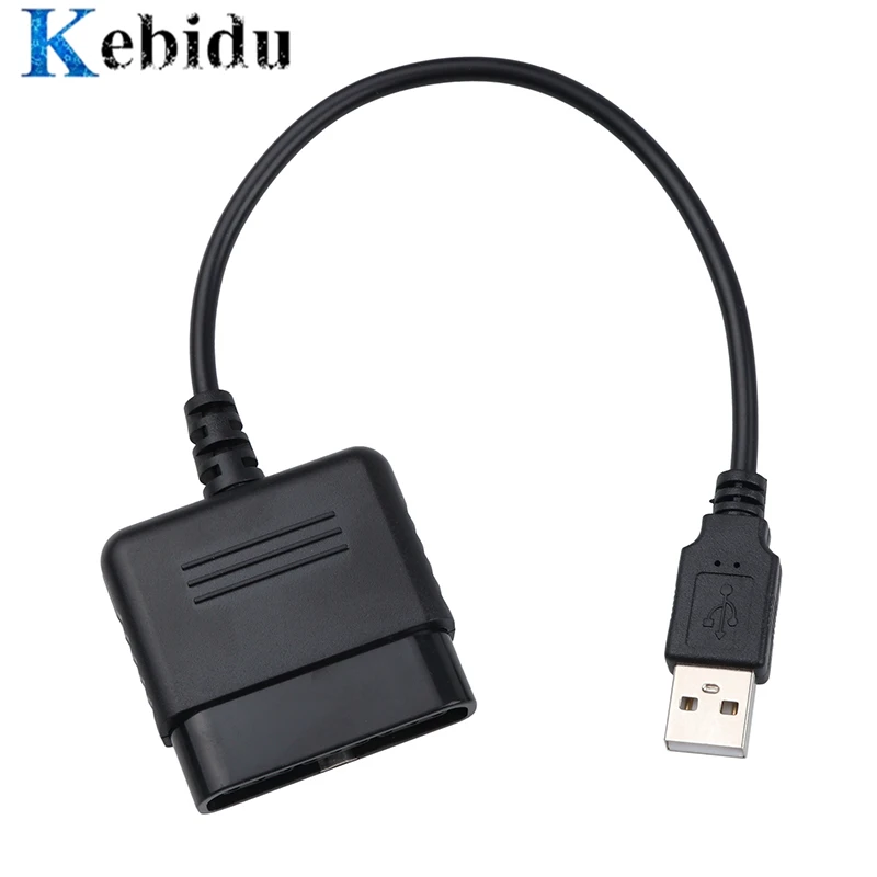 kebidu For Sony PS2 Play Station 2 Joypad GamePad to PS3 PC USB Games Controller Adapter Converter without Driver