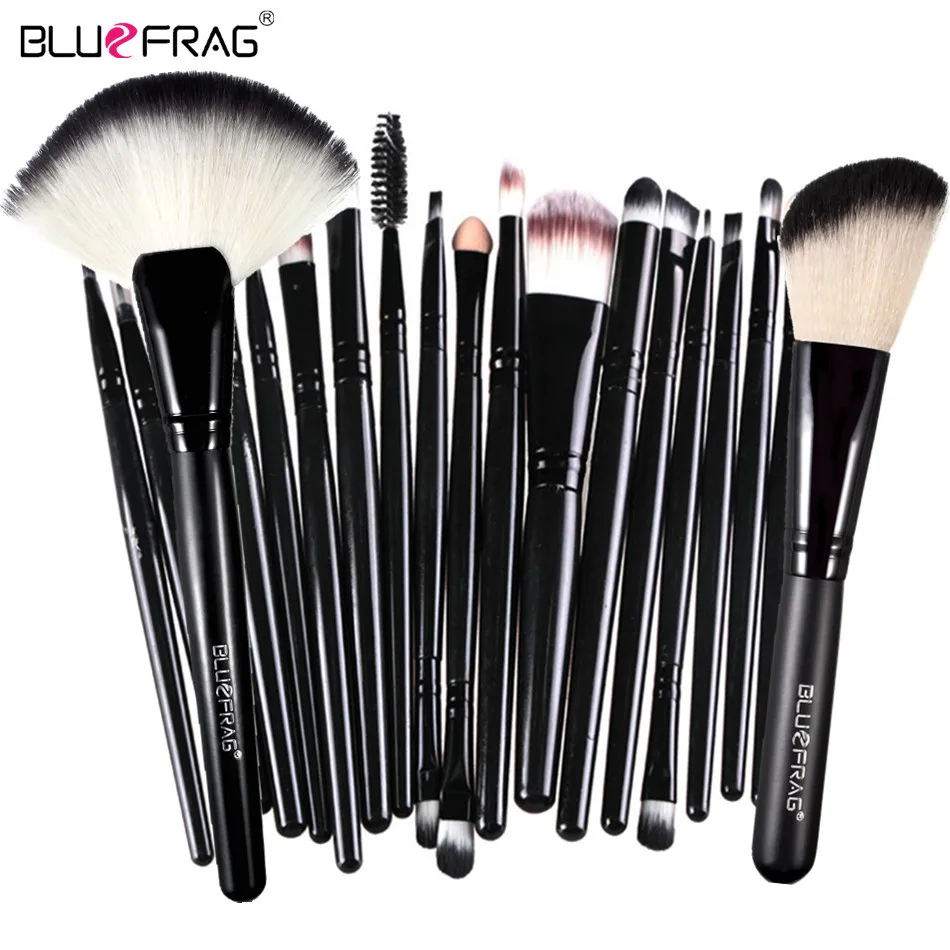 Pincéis de Maquiagem Vaga em pó Ferramentas de Beleza Novos Conjunto Conversa Fundação Cosméticos Sombra Delineador Lip Make up Escova Maquiagem Pro 22 Pcs 9 High Quality Beleza e saúde