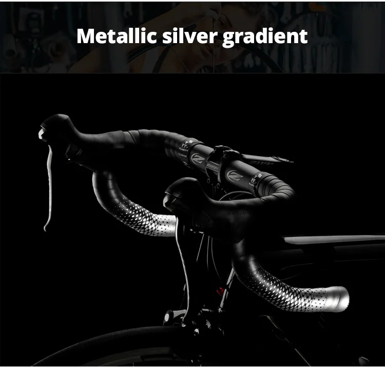 Ciclovation Advanced велосипедный гель для руля мягкий дорожный велосипед бар обёрточная лента с кожаным сенсорным блестящим металлическим персонализированным