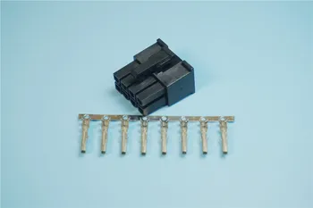 

10 pcs 8 Position 8 Pin 4.20 mm Male Housing ATX CPU 8P PSU EPS12V Computer ATX Power Connector Shell + Contact Terminal Pins