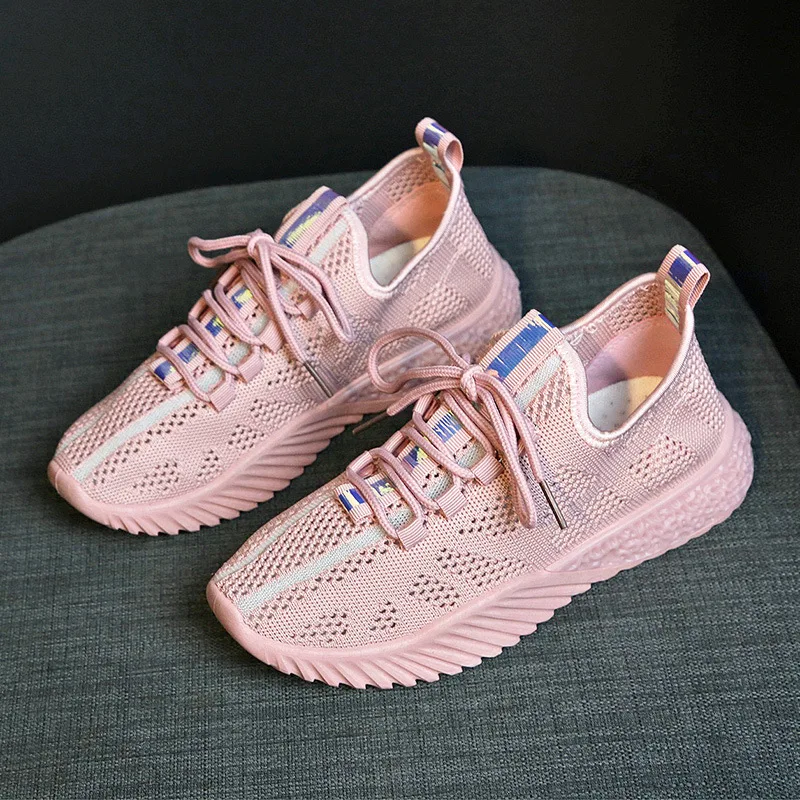 

Women's shoes sports shoes 2019 fashion casual shoes women comfortable breathable white women's shoes flat-bottomed sneakers