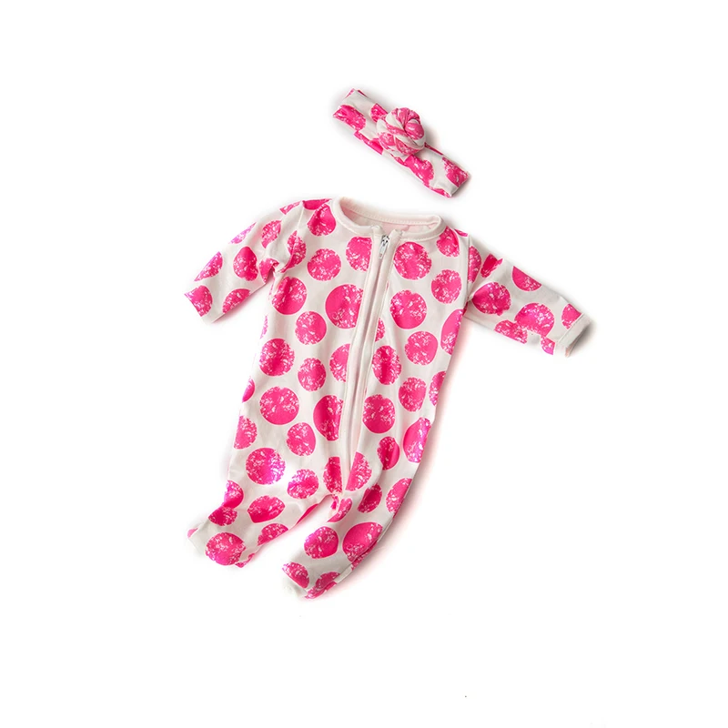 

Born New Baby Doll Clothes Fit 18 inch 40-43cm Doll Conjoined Strawberry Pineapple Happy Clothes accessories For Baby Gift
