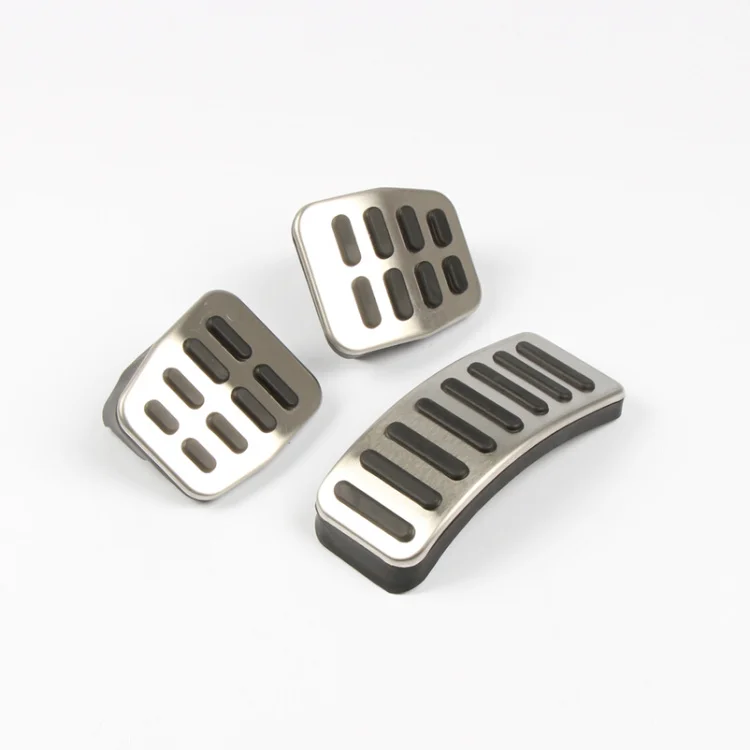 Stainless Steel Car Pedals For Volkswagen VW Jetta Polo 9N3 Jetta MK4 Lavida Golf MK4/Skoda Fabia Rapid /Audi A2 A3 S3 TT Pedale