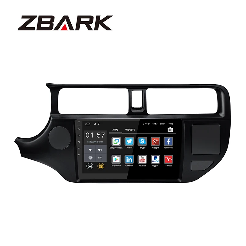 Sale 9" Android RAM 2G Car Radio Multimedia stereo Player GPS Navigation NO DVD for KIA RIO K3 2013 2014 2015  YHTK9074 3