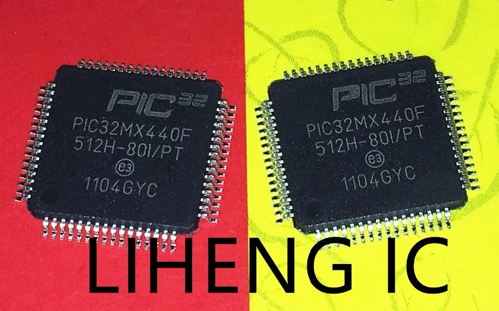 100% New&amporiginal PIC32MX440F512H-80I/PT PIC32MX440F 512H-80I/PT TQFP-64 | Электроника