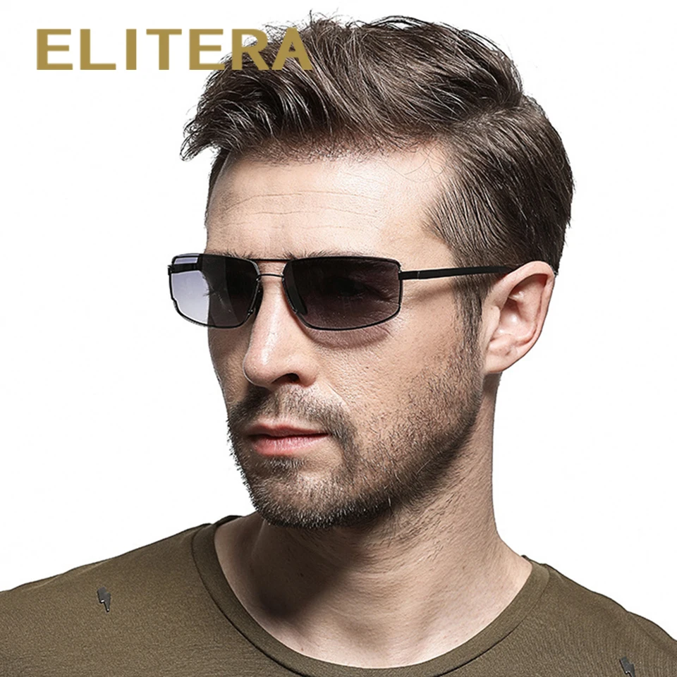 Koop ELITERA Merk Ontwerp Randloze Gepolariseerde Zonnebril Mannen Vrouwen Outdoor Vissen Zonnebril Eyewear