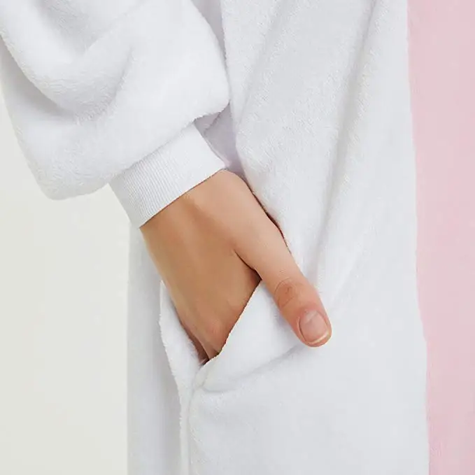 Для женщин Хеллоуин костюм Единорог Onesie для взрослых подростков Onepiece Домашняя