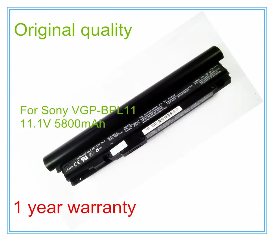 Original Laptop Battery for VGN TZ Series VGN-TZ121 VGN-TN130N/B TZ18N TZ190N/B VGN-TZ72B VGP-BPS11 VGP-BPL11 5800mAh Original Laptop Battery for VGN TZ Series VGN-TZ121 VGN-TN130N/B TZ18N TZ190N/B VGN-TZ72B VGP-BPS11 VGP-BPL11 5800mAh