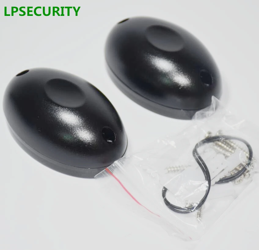 LPSECURITY Waterproof Single Infrared Beam sensor Photoelectric Infrared Barrier Detector for window gate door alarm lpsecurity 200m ir sensor gsm alarm security infrared beam detector 3 beam photoelectric security infrared sensor