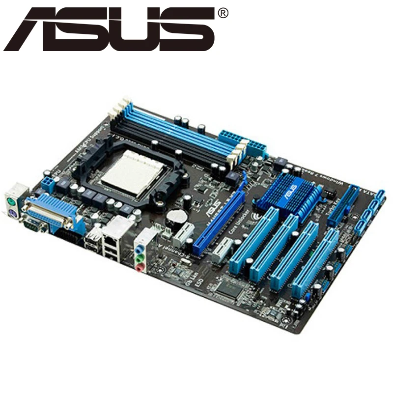 Материнская плата Asus M4N68T LE V2 630A Socket AM3 для Phenom II Athlon II Sempron 100 DDR3 16G ATX оригинальная б/у материнская плата