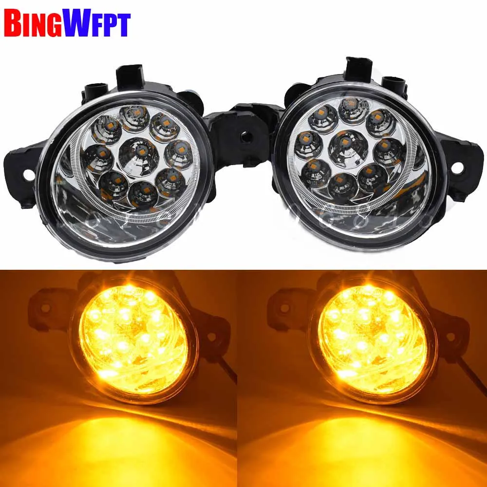 

2PCS Fog Lamp Assembly Super Bright Fog Light For Renault MASTER 3 VEL SATIS THALIA SYMBOL KOLEOS 1998-2015 Led Fog Lights